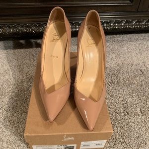 Christian Louboutin Nude Completa 100m Heels